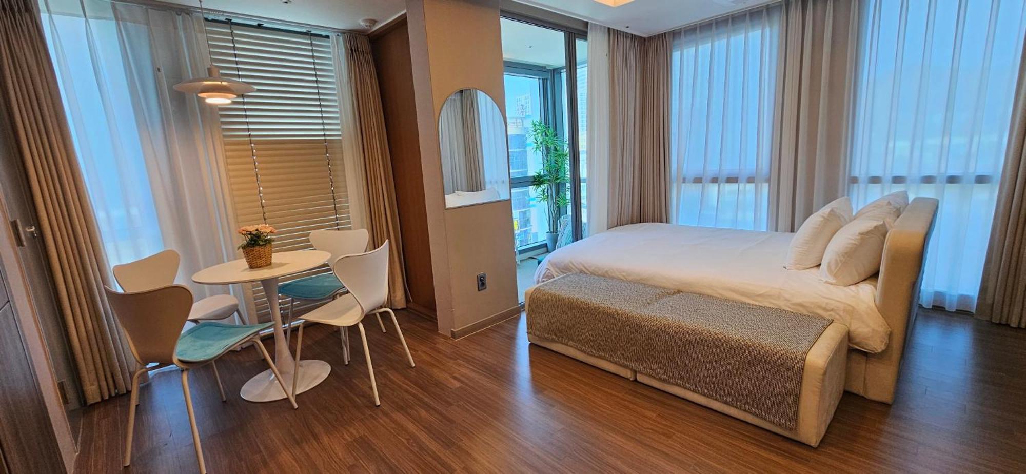 Haeundae Ocean Family Lejlighed Busan Eksteriør billede