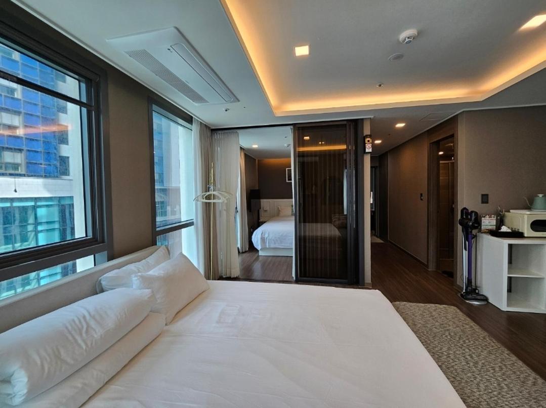 Haeundae Ocean Family Lejlighed Busan Værelse billede